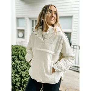 FREE PEOPLE Movement Pippa Packable Pullover Puffer Jacket